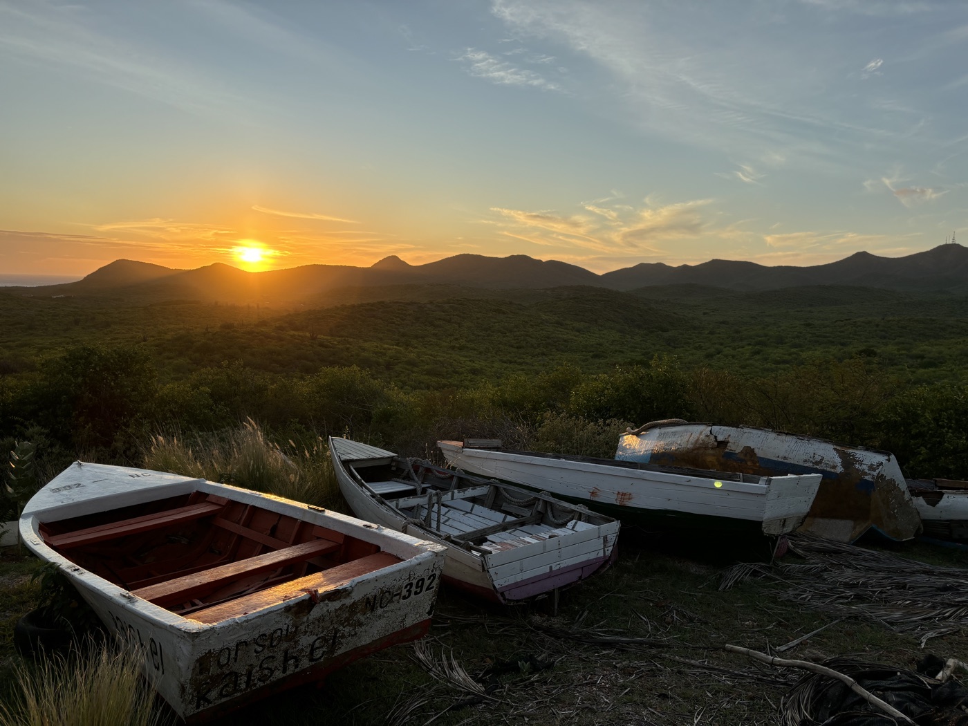 Curaçao mountains